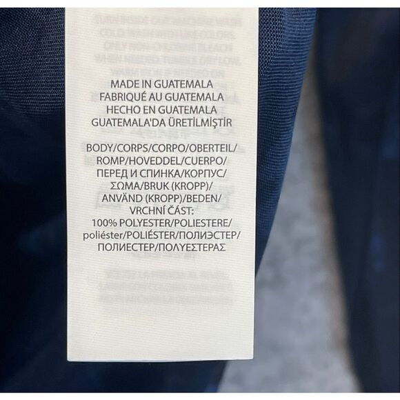 RLX RALPH LAUREN Men Long Sleeve Performance Shirt M Navy Ryder Cup Golfcore NEW - Picture 4 of 12